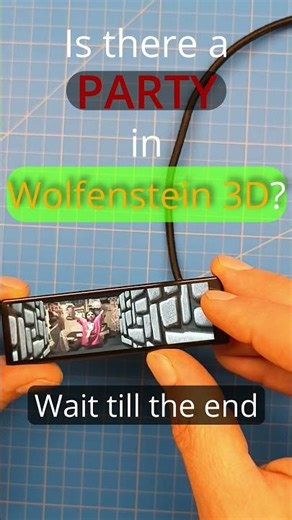 Is there a party in Wolfenstein 3D?