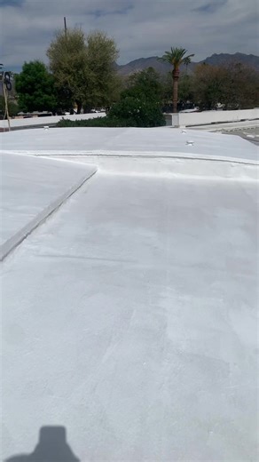 Full Solar Roof Restoration & Encapsulation completed for my client Michael right here in Tucson, Arizona 📍 ☀️🛡️ Today we installed our Patented Full Armor Jacket Roof Restoration Package designed to completely seal, protect, and extend the life of your RV roof while drastically improving energy efficiency. Our 100% premium silicone encapsulation system creates a seamless waterproof barrier that stops leaks, cracking, UV damage, and roof deterioration before it can start. 🔥 Major Benefits of 