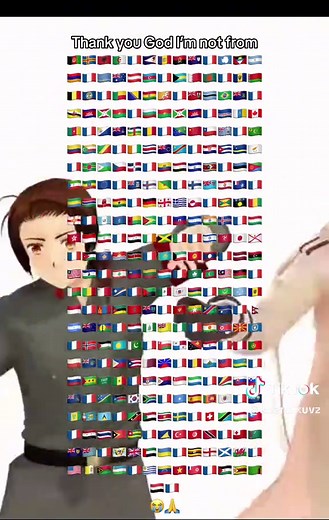 Understanding France Through Country Humans and Flags