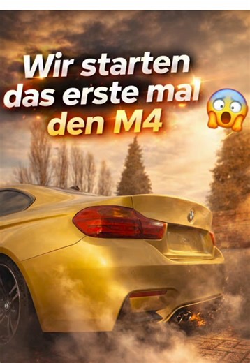 Wir Starten den M4 , nach diesem Start willst du nie wieder was anderes hören 😏🔥 #bmw #project #m4 #car