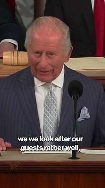 King Charles Jokes About Taking House Member Hostage #shorts