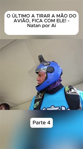 Último a Tirar a Mão do Avião: Diversão nas Nuvens!