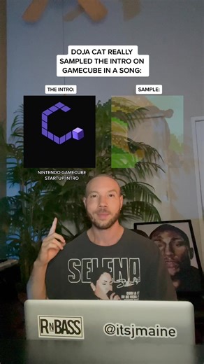 Doja Cat really used the Nintendo GameCube intro and sampled it in a song #dojacat #nintendo #gamecube #videogame #videogames #game #sample #samples #sampled #music
