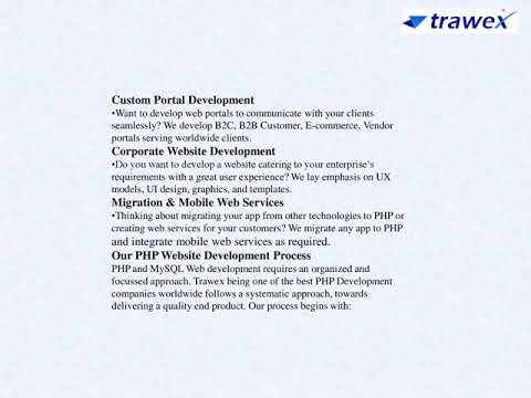 PHP WEBSITE DEVELOPMENT COMPANY