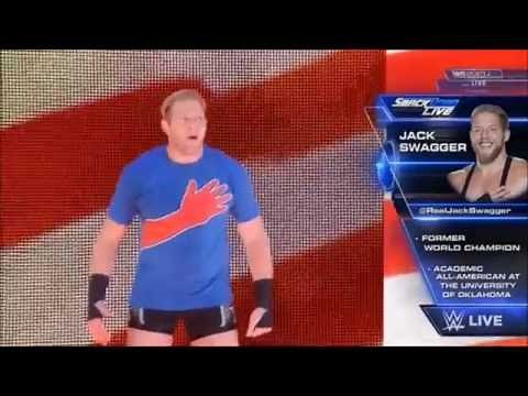 Jack Swagger entrance (SmackDown Live 2016-10-04)