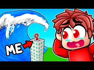 Surviving 1,293,710 NATURAL DISASTERS in Roblox!