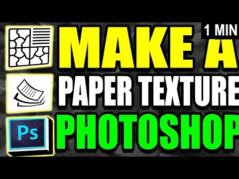How To Make Paper Texture In Photoshop Tutorial (2025)