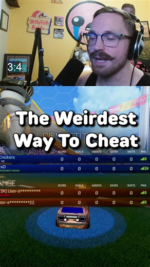 The Weirdest Way To Cheat in Rocket League