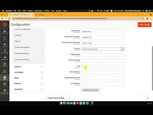 #ماجنتو ضبط اعدادات المتجر الأساسية | #magento2 Store Information