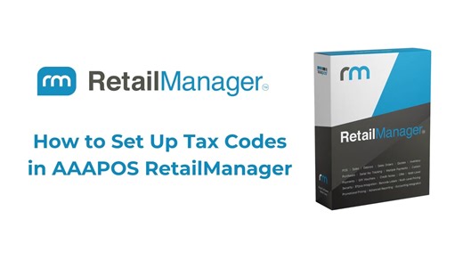 Are you unsure how to set up tax codes in AAAPOS RetailManager? In this tutorial, we’ll walk you through the full process of creating, managing, and applying tax codes to your products and transactions. ✅ Topics Covered: How to access the Tax Settings in AAAPOS RetailManager Steps to create and configure new tax codes How to apply tax codes to your stock items Important tips for managing taxes accurately Common issues and how to fix them Setting up your tax codes properly ensures accurate sales 