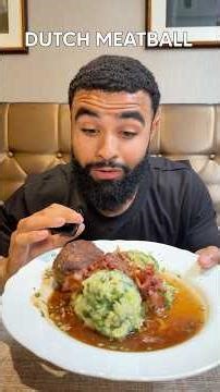 Trying Dutch Food for First Time