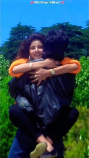 💖Tera Naam Rakh Diya 🎶SRK Divya Bharti 💖Vinod Rathore Alka Yagnik 90s romantic #hit#viral #shots