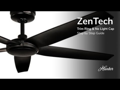How to Install the ZenTech 5-Blade Trim Ring & No Light Cap | Step-by-Step Guide
