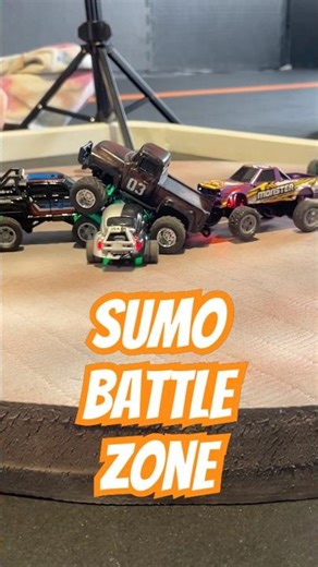 Remote Control Cars SUMO WAR: Who Controls the Ring?