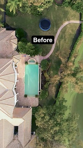 This pool is 110 feet long, 100 thousand gallons, 168 tons of rock, and has a 140 foot long water slide. We Build Insane Pools! #insanepools #lucaslagoons #pool #poolbuilder | Lucas Lagoons Design