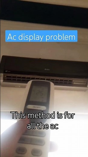Ac Display Problem / ac display not working / AC Light on/off problem #acdisplay #repair #shorts