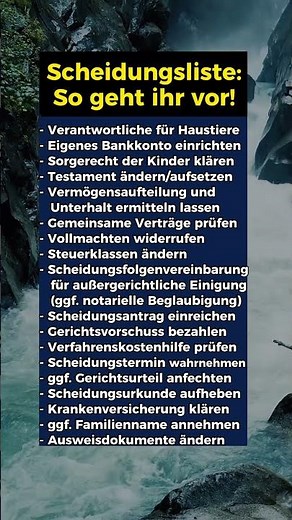 So geht ihr bei der Scheidung vor!