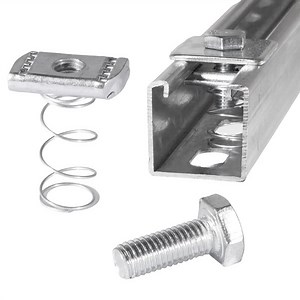 [Hot Item] Stainless Steel Channel Nuts with Long Spring Nut