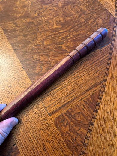 Scottish Porridge Spurtle 1 - Monkey Pod, Purple Heart - Etsy