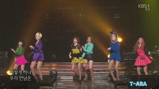 T-ARA皇冠女团-Talk+Round_And_Round-音乐银行舞台1080p