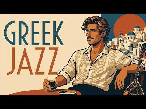 Greek Jazz · Moon Over Monastiraki | 1 Hour Bouzouki, Rebetiko & Piano