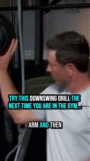 Most players try to “rotate” the downswing. That’s why they lose speed and control. This drill to maximize your power in your swing: • Set the ball at the top • Use your right hand to drive external rotation • Feel like you’re screwing the ball to the right • Push it out and back behind you Save this video for your next gym session. Watch my full episode of Como Concepts with @duffygolffitness on @golfpass. #SwingDrills #GolfTraining #GolfTips #PowerSwing #GolfFitness #GolfTechnique #GolfLife #G