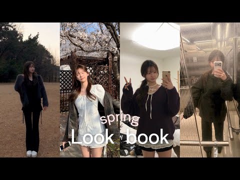 Please let me.. Spring Human.. 🌸 164cm 43kg Spring Lookbook | spring look book