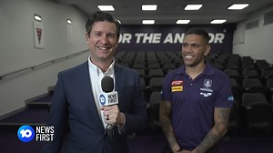 14K views · 304 reactions | The Fremantle Dockers are celebrating tonight, extending young gun Murphy Reid’s contract until the end of 2029. Meanwhile, Michael Walters made a successful return to footy on the weekend | AFL | 10 News Perth | Facebook