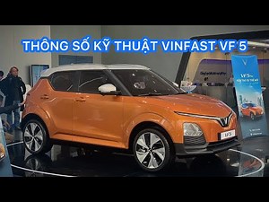 Chi tiết thông số kỹ thuật VinFast VF 5 Plus | VinFast Đà Nẵng