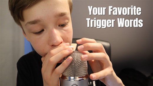 ASMR whispering your favorite trigger words | Inaudible & unintelligible whispering