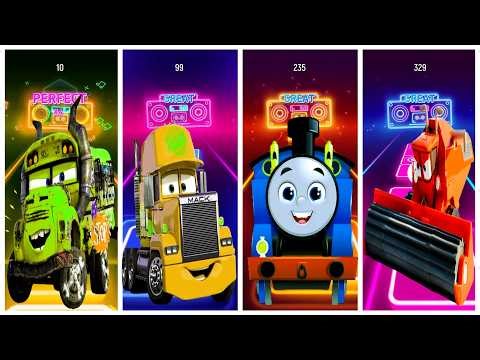 Miss Fritter VS Frank VS Thomas the Train VS Mack