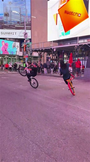 Bike Life in Times Square