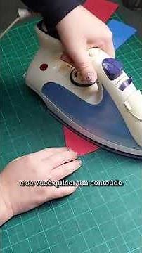 Esquentando e Modelando E.V.A. COMO FAZER Artesanato DIY #shorts