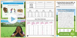 Year 3 Term 1B Week 3 Spelling Pack