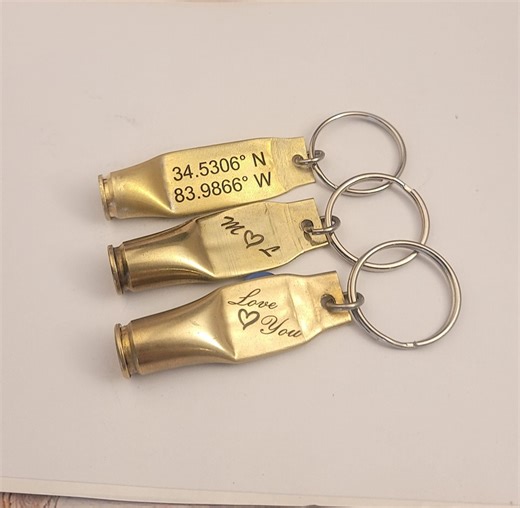 Bullet Casing Keychain | Personalized | Groomsman Gift | Guy Stamp of Approval | Christmas Stocking Stuffer Gift for Men HKC - Etsy