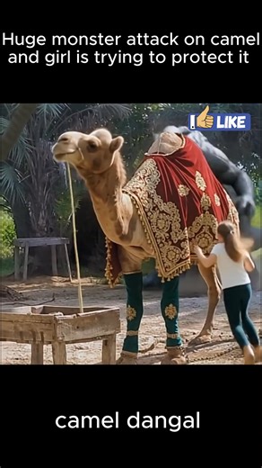 9.2K views · 82 reactions | a huge monster attack on camel | camel dangal | Facebook