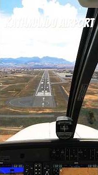 Stunning Landing into Kathmandu ✈️ | Runway 20 Approach over the Himalayas