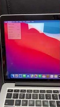 2015 MacBook Pro 13 inch Retina display model number A1502