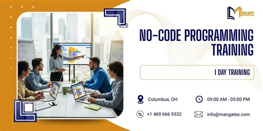 No-Code Programming Training: 1 Day Session in Columbus, OH