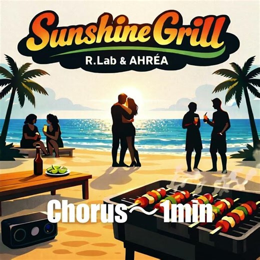 🎧 Sunshine Grill 🎤 R.Lab & AHRÉA ♪ Chorus～1min
