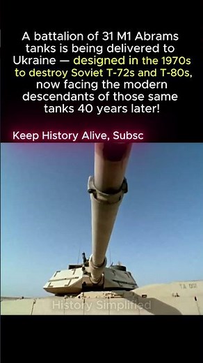 31 M1 Abrams To UKRAINE. 40-Year-Old Design Faces Soviet Tanks AGAIN. Full Circle.