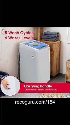 Hamilton Beach Portable Washer: Small Space Laundry HERO!