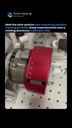 Watch This Laser Engrave Perfect Degree Markings on Metal! 🤯