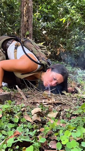 3 days alone in the Amazon rainforest with no food, no water and no shelter🥵 you can watch the full episode on my YouTube channel! Would you try this survival challenge??! | Lexie Limitless