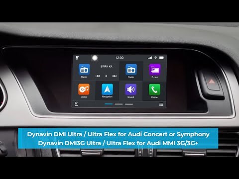 Audi A4/A5/Q5 Dynavin Android Radio Einbau D9-DMI Ultra | Ultra Flex und D9-DMI3G Ultra | Ultra Flex