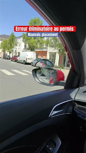 Cette erreur fait partie des top 10 des fautes éliminatoires au permis #automobile #permisdeconduire