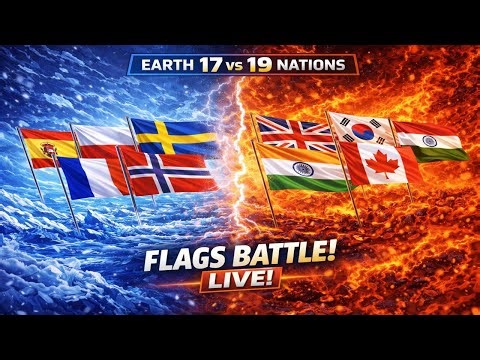 Learn World Country Flags - 2026 geography😻🌍🎵✅ 02.03.2026