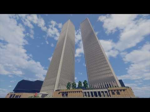 My recreation of the Twin Towers (showcase)