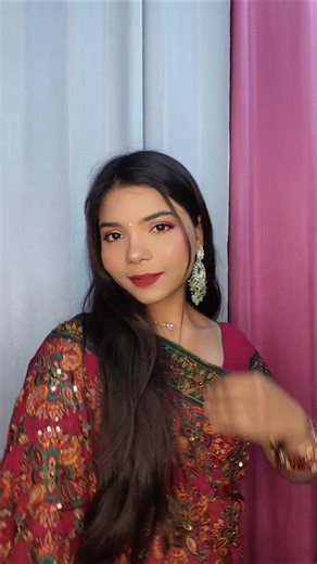 🔫Bold glam + killer attitude = full Bandook vibes💄✨Makeup so sharp, it hits without a warning🔥👛🌺🪷😍🫶