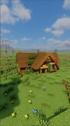 Cozy Spruce Cottage | Perfect Survival Base in Minecraft